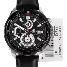 Reloj Casio Edifice Efr-539l-1av Correa Cuero - 100% Nuevo 