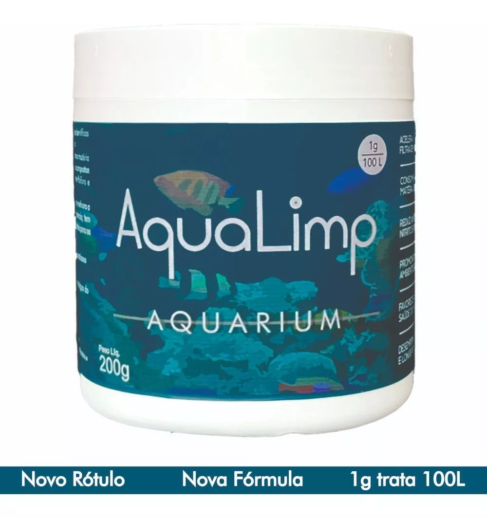 Aqualimp Probiótico - Acelerador Biológico Aquario Bacterias