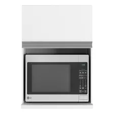 Armário Cozinha Modulada Porta Nicho Micro-ondas Apartamento