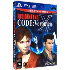 Resident Evil Code Veronica X Para Ps2 Slim Bloqueado 