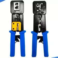 Alicate Crimpagem Cabo Rede Conector Rj45 Passagem Vazado Ez