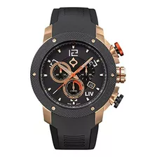 Reloj Casual Cronógrafo Suizo Con Pantalla Analógica Gx1 Par