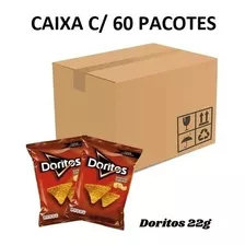 Lanchinho Salgadinhos Elma Chips Doritos Caixa C/ 60 De 22g