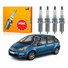 Jogo Velas Ngk Citroën C4 Picasso 2.0 16v Gasolina 2009