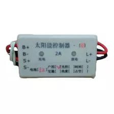 Regulador De Voltaje/fotocélula 2amp -hasta 20w De Paneles- 
