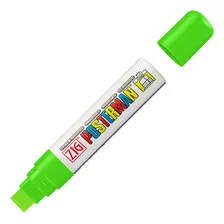 Marcador Zig Posterman Pma-120 Verde Fluorescente