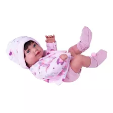 Boneca Anny Doll Baby Menina Cotiplas Reborn