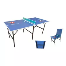 Mesa Ping Pong Familiar Patas Plegables + Set P R O M O -25%