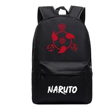 Mochila Naruto Uchiha Sasuke Bolsa Escolar Juvenil E Adulto
