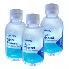 Óleo Mineral Laxante E Hidratante= Kit Com 3 = 100ml Cada