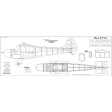 Planta Piper J3 Cub Para Motor Roçadeira.