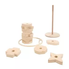 Juego Hooplastack - Juego De Equilibrio Ei3420 Impobarato