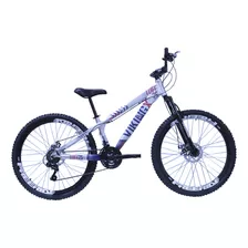 Viking Tuff 25 Câmbio Shimano 21v Prata/azul