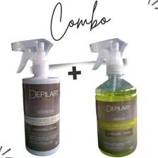  Kit Loção Pré + Removedor Pós Depilatório 500ml Promoção