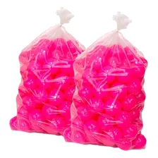 Saco De Bolinhas Rosa (pink) P/ Piscina 200 Unidades Melhor