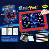 Pizarra Magica Table Led Magic Pad Para Dibujos Mágicos