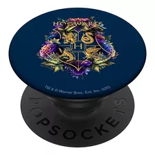 Escudo Floral Multicolor De Harry Potter Hogwarts Popsocket