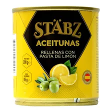 Aceitunas Stabz Rellenas Con Limon Origen España X1 200g
