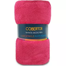 Manta Microfibra Cobertor Casal Soft Macia 180x200cm Luftex