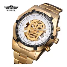 Reloj Mecánico Automático Winner Business Para Hombre