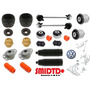 Kit 4 Amortiguadores Gas C/ Bases + Gomas Vw Vento 14 15 16