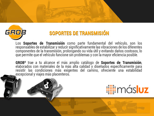 1- Soporte Transmisin Trasero Izq Mdx V6 3.5l 01/02 Grob Foto 4