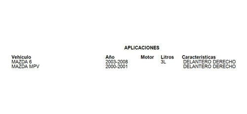 Junta Homocinetica Delantero Derecho Mazda Mpv 2000-2001 Foto 5