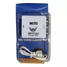 Mini Adaptador De Hdmi Para Av 1