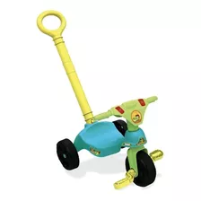 Triciclo Infantil Criança Croco 24 Meses 23 Kg C/ Empurrador