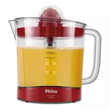 Espremedor De Frutas Elétrico Pef700v Vermelho Philco Frequência 0,07 220v