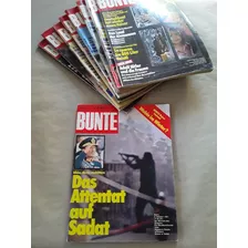 Revista Bunte Da Alemanha 10 Exemplares 