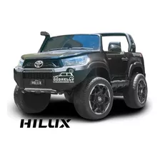 Mini Carrinho Hilux Preta - Eletrico Infantil Cor Preto Voltagem Do Carregador 110v/220v