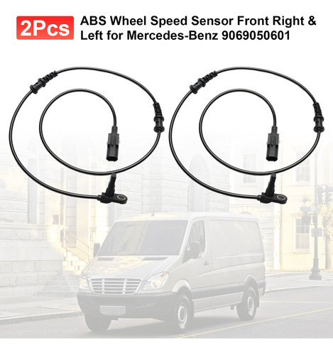 Sensor Abs Frontal 2 Piezas Para Mercedes-benz 9069050601 Foto 3