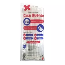 Bastao Cola Quente Grosso 11,2mm X 300mm Pct 1kg