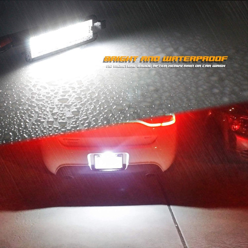  Led License Plate Lights  Compatible With  To  Dodge C... Foto 4