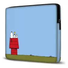 Capa Para Notebook Snoopy Azul 15.6