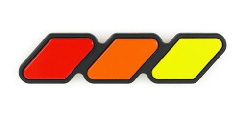 Emblema Tri-color Para Parilla Toyota Tacoma Trd 3gen  Foto 3