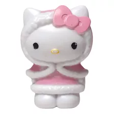 Mini Figura Hello Kitty Abrigo Rosa Sanrio Japón 3,5 Cm 2018