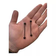 Piercing Transversal Plástico Carteira Com 12 Peca