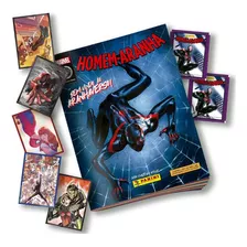 Livro Ilustrado Oficial Homem Aranha: Bem-vindo Ao Aranhaverso Panini - Capa Cartão + 20 Envelopes