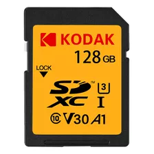 Tarjeta Sd Kodak V30 U3 128gb Tarjeta De Memoria Sdxc C10