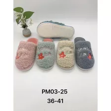 Pm03-25 Pantuflas De Mujer