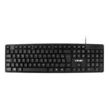 Teclado Vinik Ct301 Usb 1,8m Abnt2 - Preto