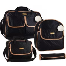 Bolsa Bebe Maternidade Com Mochila Menino/menina Promoção 