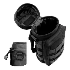 Bolsa Bolso Cremallera Botella Agua Táctico Militar Molle 