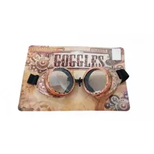 Óculos Vintage Fantasia Cibernético Goggles Steampunk 