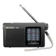 Rádio Portátil Retekess Tr605 Com Lanterna