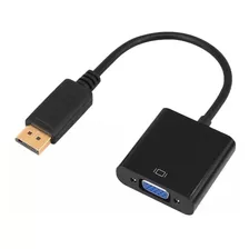 Cabo Adaptador Displayport Vga Conversor Vídeo Para Dell Hp