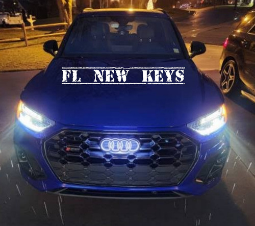 Emblema Audi Led Iluminado Parrilla Q5 Sq5 21 -2025 Original Foto 3