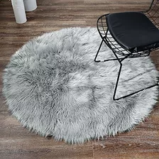 Ojia Deluxe Soft Faux Sheepskin Shaggy Area Alfombras Niños